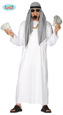 Arabische Olie Sjeik Kostuum Man