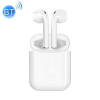 i9 Wireless TWS Sport Bilateral Stereo Bluetooth 5.0 Headset with Charging Box Push-button Version(White) - thumbnail