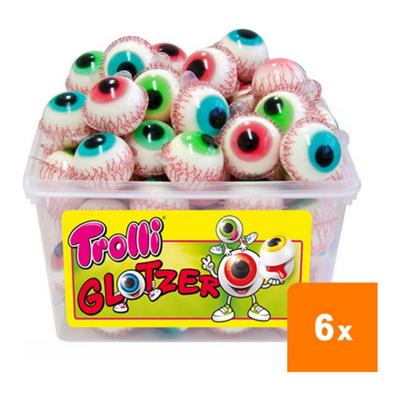 Trolli - Glotzer (oogballen) - 6x 60 stuks