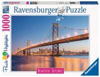 Ravensburger - Puzzle 1000 - Beautiful Skylines - Oakland Bay Bridge (10214083) - thumbnail