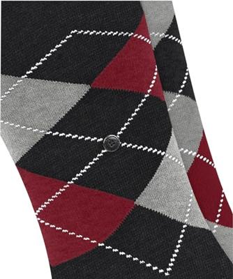 Burlington 2-paar Everyday heren sokken - Argyle - katoenen sokken met ruit print