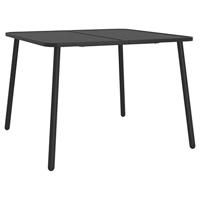 7-delige Tuinset staal antracietkleurig - thumbnail