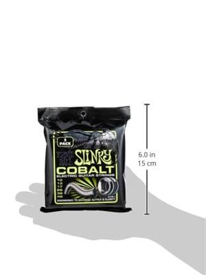 Ernie Ball 3721 Cobalt Regular Slinky 3 Pack