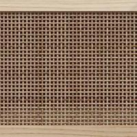 Tv-meubel 80x30x40 cm massief grenenhout en rattan zwart - thumbnail