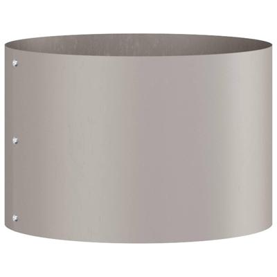 VidaXL Plantenring bruin 30 x 30 x 20 cm cortenstaal