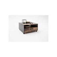 Hoofdtafel Trendteam Grijs 70 x 70 x 40 cm - thumbnail