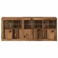 Dressoir Oud hout 162 x 37 x 67 cm Bewerkt hout - thumbnail