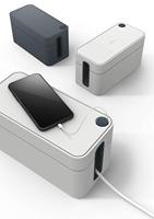 Durable CAVOLINE® BOX S 503510 Kabelmanagementbox Grijs 1 stuk(s) - thumbnail
