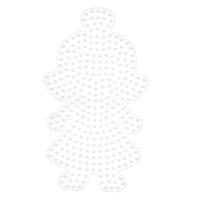 Hama Strijkkralen Grondplaat Pop Transparant - thumbnail