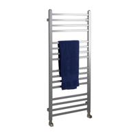 Handdoekradiator Sapho Metro Recht 45x89 cm Zilver Sapho - thumbnail