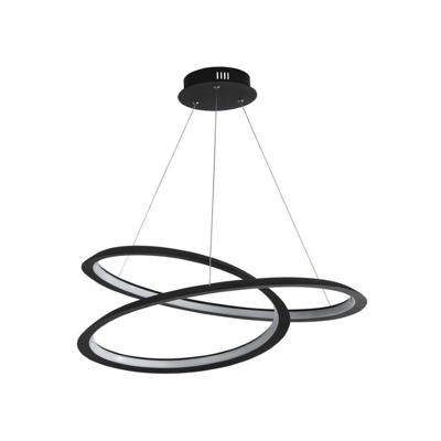 Searchlight Led hanglampSwirl - 51871-1BK