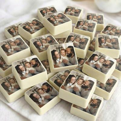 Chocolade bonbons met foto