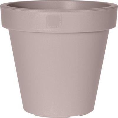 Bloempot EK Rond 25x25x22 cm Taupe Nampook - Nampook Bloempot EK Rond 25x25x22 cm Taupe Nampook - Nampook