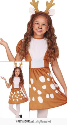 Rendier Jurkje met Diadeem Gewei Kind