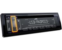 JVC KD-T401 1DIN Autoradio-CD/USB, USB 2.0 poort en AUX-ingang vooraan - thumbnail