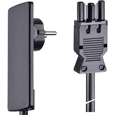EVOline 151000152100 Netkabel Zwart 1.50 m