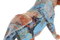 Decoratieve figuren DKD Home Decor 29,5 x 8,5 x 15 cm Luipaard Multicolour Modern - thumbnail