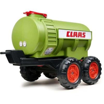 Claas FALK Tankwagen - 30L Inhoud - Groen - Geschikt voor FALK tractoren (3-7 jaar) - 100% Gemaakt in Frankrijk