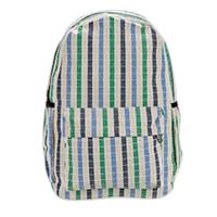 Pincello rugzak 45 x 31 cm polyester groen/blauw - thumbnail