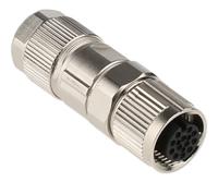 Phoenix Contact 1559631 Sensor/actuator connector, niet geassembleerd M12 Aantal polen (sensoren): 12 Bus, recht 1 stuk(s) - thumbnail