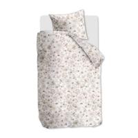 Rivièra Maison Riviera Maison Dekbedovertrek Flowing Flowers - Zand 140x200/220 cm - thumbnail