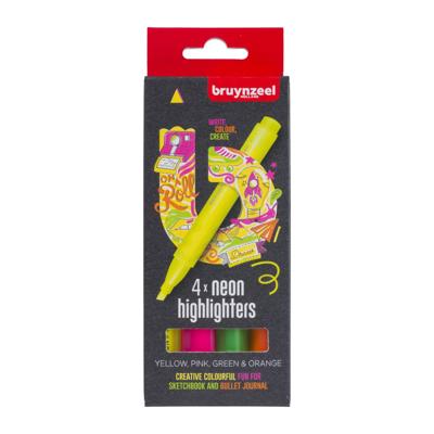 Bruynzeel Highlighters set - 4 kleuren