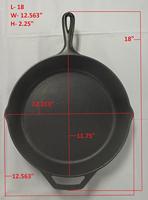 Lodge Braadpan L10SK3 met steel bak-/braadpan - thumbnail