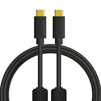 DJ TechTools Chroma Cables USB-C naar USB-C 1 meter (zwart) - thumbnail
