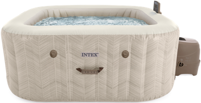 Intex Pure Spa Chevron Deluxe opblaasbare spa - 6 persoons Intex Pure Spa Chevron Deluxe opblaasbare spa - 6 persoons