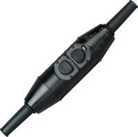 Kopp 196300018 Tussenschakelaar voor persoonsbescherming 230 V Zwart IP55 - thumbnail