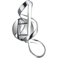 LED Wandlamp Rond 18W Dimbaar Natuurlijk Wit 4000K Glans Chroom - thumbnail