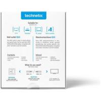 Technetix RJ45 wandcontactdoos - thumbnail