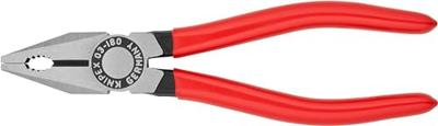 Knipex Kombitang zwart geatramenteerd met kunststof bekleed 180 mm - 0301180 - thumbnail