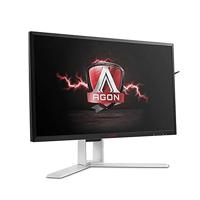 AOC Agon AG271QG 68,58 cm (27 inch) monitor (HDMI, USB-hub, displaypoort, 4ms responstijd, 165 Hz, 2560x1440, Nvidia G-Sync) Zwart/Rood - thumbnail