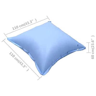 VidaXL Winterluchtkussen voor bovengronds zwembad 4 st opblaasbaar pvc - thumbnail