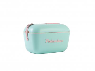 Polarbox Koelbox met Schouderband - Pastelgroen - 12 liter