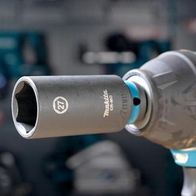Makita krachtdop impact black, 1/2 27mm lang - e-16536 Makita krachtdop impact black, 1/2 27mm lang - e-16536