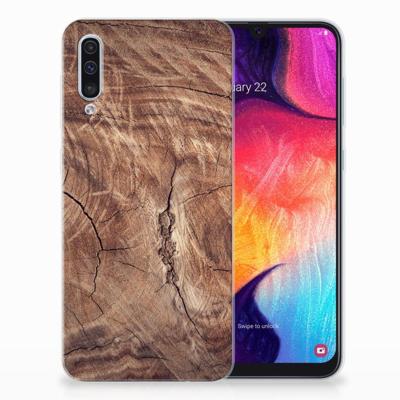 Samsung Galaxy A50 | Bumper Hoesje | Tree Trunk