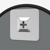 VidaXL Wandspiegel rond ø50 cm zwart - thumbnail