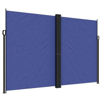 Windscherm uittrekbaar 220x1000 cm blauw Windscherm uittrekbaar 220x1000 cm blauw