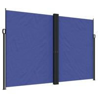 Windscherm uittrekbaar 220x1000 cm blauw - thumbnail