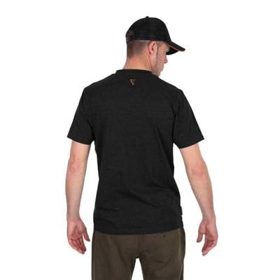 Fox Collection T-Shirt Black & Orange X-Large