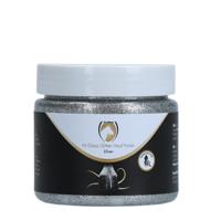 Excellent Horse Hi Gloss Glitter Hoof Polish Silver 150 ml - thumbnail