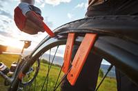Sks set van 3 stuks bandenlichters oranje op kaart - thumbnail