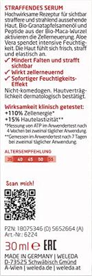 Granaatappel & Maca Peptiden verstevigend serum