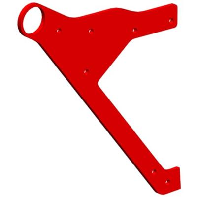 Wheelie Bar Plate - Aluminum - 1 pc (C-00180-307)