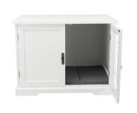 Trixie 39753 Home Kennel voor honden en katten, M: 73 × 53 × 53 cm, wit - thumbnail