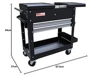 BGS technic Workshop Trolley 2 drawers - thumbnail