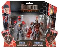 Playset Gormiti GORMITI - Scion and Gormiti associated Fire - Zane and Fireon 15 cm - thumbnail