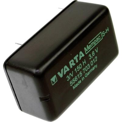 Varta Mempac 3/V150H Oplaadbare knoopcel Mempec NiMH 150 mAh 3.6 V 1 stuk(s) Varta Mempac 3/V150H Oplaadbare knoopcel Mempec NiMH 150 mAh 3.6 V 1 stuk(s)
